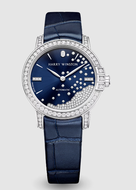 Review Harry Winston MIDAHM29WW002 Midnight Diamond Drops Automatic 29mm watch price
